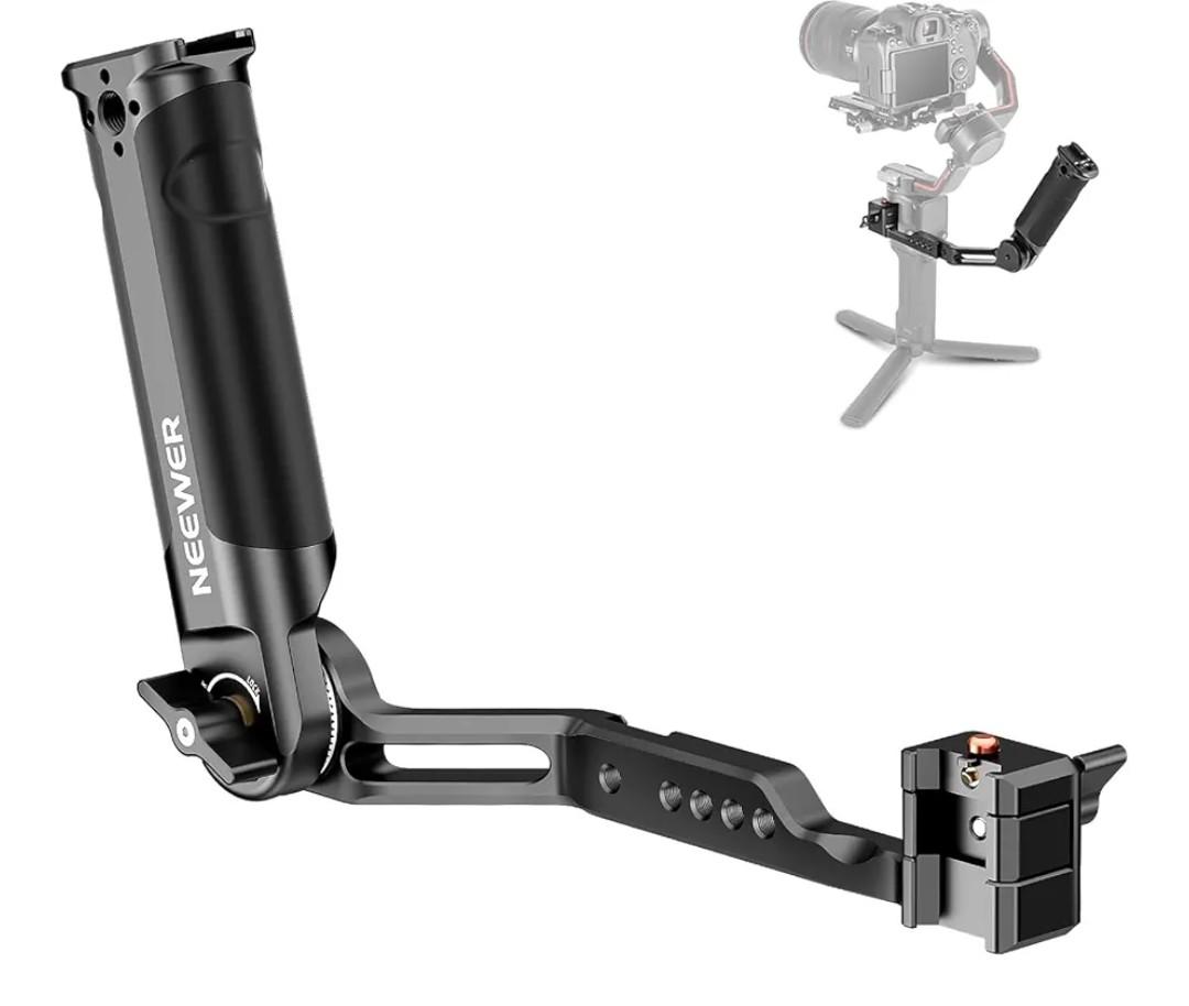 NEEWER Adjustable Sling Handle Grip Compatible with DJI Ronin RS4 RS3 Mini RS 3 Pro RS 2 RSC 2 Gimbal Stabilizer for Low Angle Shot, Max Load 13.2lb, ST49