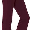 Heartsoul Drawstring Scrub Pants for Women, Stretch Performance Fabric, 20110 (Large Tall, Wine)