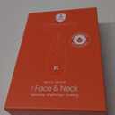 REVO Genie | 3-in-1 Face & Neck Beauty Massager with Heat, 3 Light Therapies, Smart Vibration | Red Light, Blue Light, Green Light Therapy for Wrinkles, Hyperpigmentation, Acne & More - Beige