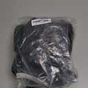 AmlieBoutik Women Scoop Neck Long Sleeve Scalloped Cuff Ribbed Pullover Sweater (Large, Black)