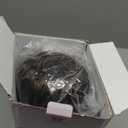 28Inch 80% Real Hair Mannequin Head - Cosmetology Mannequin Head with Hair for Makeup Braiding Makeup Curling Cuting, Make up Doll Head for Styling with Table Clamp hair Styling Set (Dark Brown)