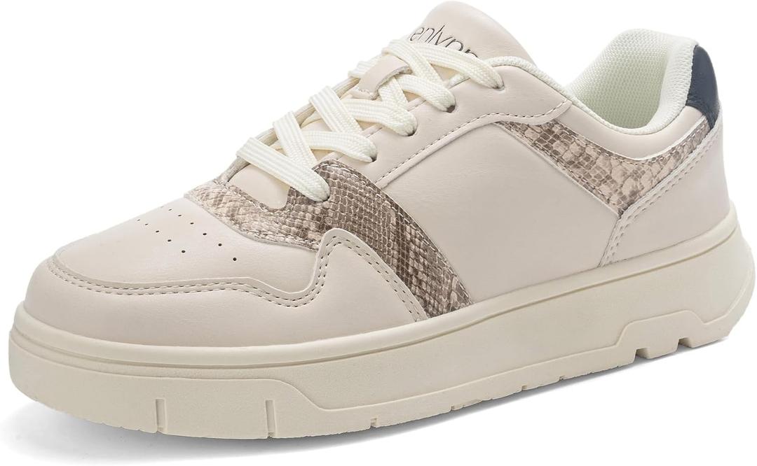Womens Fashion Sneakers Lightweight Comfortable Casual Walking Shoes US 7