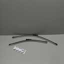 Wiper Blades for BMW 2 3 4 Series/Mercedes-Benz/Ford/Jaguar/Renault, 24" + 19"(Pack of 2) Windshield Wipers, Automotive Replacement Front Windshield Wiper Blades for My Car, All-Seasons Applicable