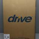 Drive Medical 10226-1 Trigger Release Folding Walker, Brushed Steel