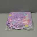 Boaretiu for iPad A16 Case/10th Generation Case - Girls Teens Cute Cartoon Purple Mermaids 10.9 Inch 2022 Tablet Cover with Strap & Rotating Stand Soft 3D Silicone Funda for iPad 11th 11 Inch 2025