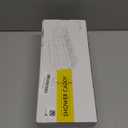 EUDELE Adhesive Shower Caddy, 5 Pack Rustproof Stainless Steel Bath Organizers With Large Capacity, No Drilling Shelves for Bathroom Storage & Home Decor (XL size, Black)