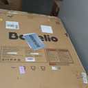 BABELIO Safety Gate Door Fits for Stairs, Narrow and Wide Doorways with Auto Close, Easy Install, No Drilling, Pressure Mounted for Baby, Child, Pets, Dog/Puppy, 26''-40'', White