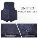 St Patricks Day Denim Vest for Men St Patricks Day Vest Casual Print Sleeveless Jean Jacket Shirt Biker Vest (Blue, XL)