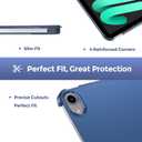 ProCase Smart Case for iPad mini 7 A17 Pro 2024/iPad Mini 6 2021 8.3 Inch iPad mini 7th/6th Gen Case, Hard Back Cover for iPad mini 8.3" 7th Gen A2995/A2996/A2993/6th Gen A2567 A2568 A2569 -Navy