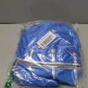 fun shack 70 Disco Costume for Women Blue Flares, Disco Queen Jumpsuit, Retro Dance Outfit for Parties (X-Large), Blue 