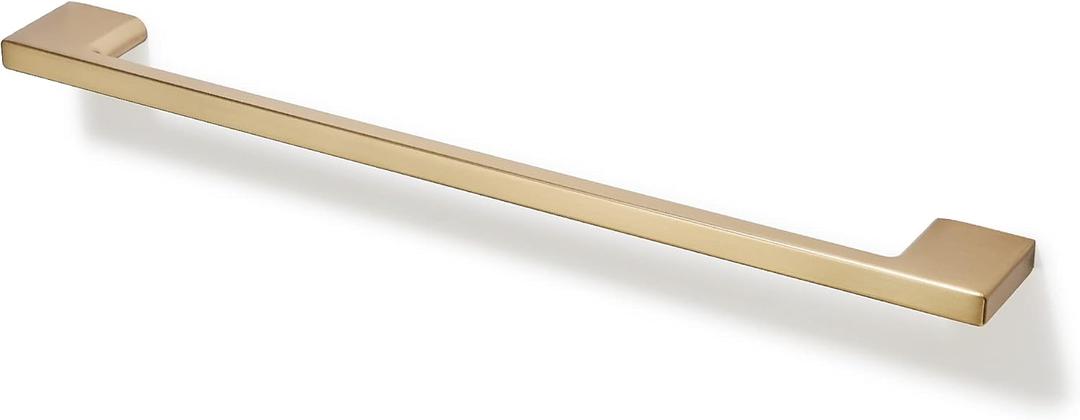 TUNNY 5 Pack Classic Cabinet Handles-18.8"/480mm Screw Spacing Champagne Bronze Furniture Hardware Handles for Kitchen Cabinets Bedroom Cabinet Pulls