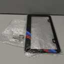 Matte License Plate Frames for BMW Aluminum Alloy 3 Color License Plate Cover Holder fits for All BMW License Plates Sports Logo Universal License Plate Covers Accessories for Front and Rear Car Tags