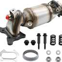 High Flow Front Catalytic Converter Kit Direct-Fit Honda Accord 2008-2012 2.4L Honda Acura 2009-2014 2.4L