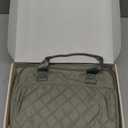 All-in-One Bible Journaling Kit  Quilted Bible Cover Case for Women, 31 Highlighters, 75 Tabs, Bible Study Supplies & Christian Gift for Women and Teens (Shoulder Strap, Olive Green)