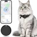 Pet Tracker,GPS Collar for Cats (Android Only) Smart tag,Waterproof Compatible with Google Find My,No Monthly Fee,Advanced Tracking Solution Smart Collar for Pet Safety Ideal Small Large Cats