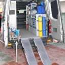 Loading Ramps - Set of Two 35.5-Inch Ramps for ATVs, Motorcycles, Mowers, Carts, and More - 1200lb Combined Capacity Shed Ramp Set by Stalwart