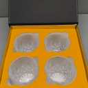 KANARS Old Fashioned Whiskey Glasses with Luxury Box - 10 Oz Rocks Barware For Scotch, Bourbon, Liquor and Cocktail Drinks - Set of 4 - Men Gift