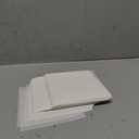 Juvale 500-Pack Wax Paper Sheets for Food - Pre-Cut Square Liners - 6x6 in White