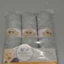 BlueSnail Quilted Thicker Waterproof Changing Pad Liners 3 Count (Gray 13 x 27)