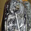 Headlights W/Bulbs for 2006-2013 Chevy Impala, 2006-2007 Chevy Monte Carlo, 2014-2016 Impala Limited Halogen Headlamp Replacement Driver & Passenger Side
