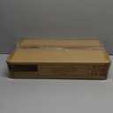 WOPITUES Floating Shelves with Gold Metal Guardrail, Shelves for Wall Decor Set of 3, Wall Shelves for Bedroom, Bathroom, Kitchen, Living Room, Plants, Picture Frames, Art Gold in Navy Blue