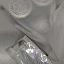 VASSON Fabric Shaver, Electric Lint Remover, Rechargeable Lint Shaver, Sweater Shavers to Remove Pilling, Large Fuzz Remover for Clothes Couch Furniture (Greyish White)