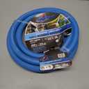 BluSeal Hot/Cold Water Rubber Garden Hose, 100% Rubber, Ultra-Light, Super Strong, 500 PSI, 50F to 190F Degrees, High Strength Polyester Braided (5/8" x 10')