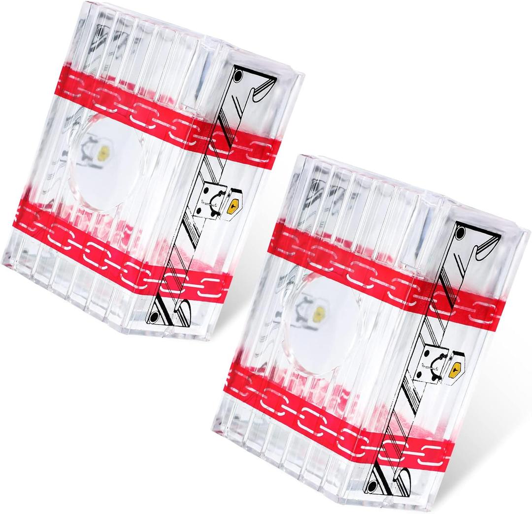 Zhanmai 2 Pack Money Maze Puzzle Boxes Clear Trick Puzzle Box Can You Unlock Treasure Brain Teaser Secret Cash Box Puzzle Fun Brain Challenging Game for Teens Adults Puzzlers