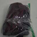 1920s Art Deco Sequin Maxi Dress, Vintage Flapper Gatsby Style, V-Neck with Tulle Sleeves, Long Evening Formal Gown, Medium, Burgundy 