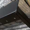 Power Tool Organizer with Charging Station, Drill Holder Wall Mount, Garage Storage Shelves for Organization and Storage, Heavy Duty Pegboard Wall Organizer Set Solid Metal Black 2 Pack 4 Set