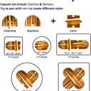 Charcuterie Board Set - 2 Pieces with Knife Set, Premium Acacia Wood Cheese Boards, Puzzle Shaped Serving Tray, Wedding & Bridal Shower Gift, Valentines Day Gifts