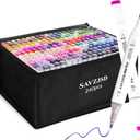 240 Colors Alcohol Markers, 240 Colors Dual Tips Markers for Artists and Adults in Coloring or Painting(Fine & Broad)