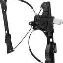 751-593 Electric Power Window Regulator with 7-Pin Motor For Chevrolet Cruze 2017 2018 2019, with Express Up-Down Function, Front Left Driver Side 42671715 23269943
