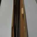 TONIAL 1 Inch Double Curtain Rods 72 to 144 Inch (6 to 12 ft), Heavy Duty Decorative Drapery Rod for Windows 69 to 140 Inch (5.75 to 11.7 ft) with Small Cap Finial, Bronze