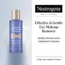 Neutrogena Gentle Oil-Free Eye Makeup Remover & Cleanser for Sensitive Eyes, Dissolves Waterproof Mascara, Non-Greasy Liquid Makeup Remover, Dermatologist & Ophthalmologist Tested, 8 fl. oz