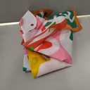 Life Size Pink Gingerbread House Christmas Decoration Holiday Backdrop for Indoor Outdoor Display  Gingerbread House Decor for Christmas Party Decorations & Photo Booth Prop, 65 x 71 Inches