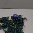 PREXTEX Multi Colored Christmas Tree Light String - Twinkle 200 Lights Mixed Color with Green Wire - 40 ft Outdoor Mardi Gras Lights for Holiday and Indoor Decorations