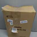 Over The Door Organizer, Metal Door Organizer Hanging with 5 Adjustable Baskets and Coat Hook, Behind The Door Storage for Bedroom Closet Bathroom Pantry Cabinet Kitchen, White