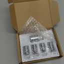 Wheel Lock Lug Nut M12x1.5 Anti Theft Fit Honda Accord Civic CRV Acura Dodge Grand Caravan Ford Fusion Hyundai Elantra Kia K5 Sportage Lexus Mazda CX5 Toyota Chrysler Mitsubishi Replace 24157