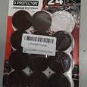 24 Heavy-Duty Felt Furniture Pads 1.5 1/4 Thick X-Protector! Round Felt Pads for Furniture Feet - The Best Felt Floor Protectors for Furniture to Prevent Scratches. Protect Your Hard Floor! (Brown)