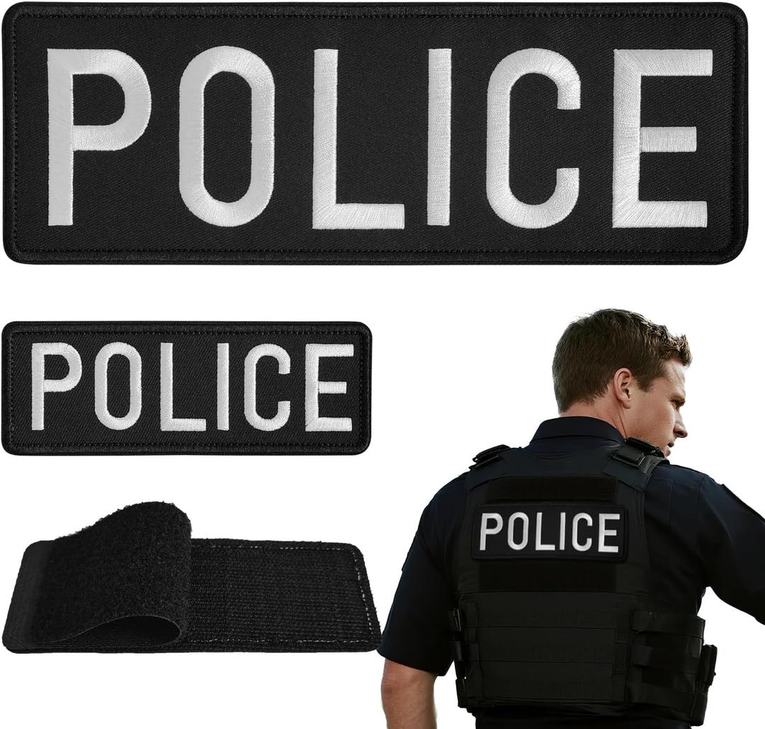Patches, Press Badge Embroidered Patches for Backpacks, Jackets, Press Vest, Photographer Vest