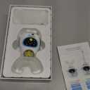 Kids U-Shaped Electric Toothbrush, Voice Guidance & Music Guided Brushing, 4 Brush Heads, 3 Modes, 360 Gentle Silicone, Type-C Charging, for Ages 3-12 (Heroic White)