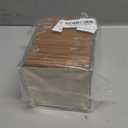 50 Pcs Unfinished Wood Pieces, Natural Blank 4 X 4 Inch Wood Squares, Wooden Square Cutouts Tiles for DIY Crafts Painting, Coasters Engraving, Home Decorations