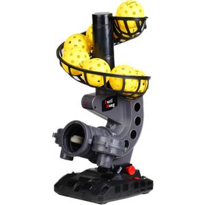 Furlihong 388PBH Pickleball Machine, 4 Adjustable Angles, Includes 9 Pickleballs, Powered by Power Bank/Battery, for Beginners