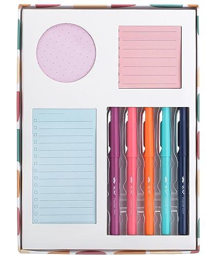 Mr. Pen- Sticky Noted Gift Box, 305 pcs, Pastel Colors, Sticky Note Set, Planner Sticky Notes, Round Sticky Notes