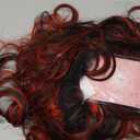 CAISHA Hairpiece Hair Wrap Heat-resistant Synthetic Fibres Curly Messy Updo Red Dark Brown Mix HW41
