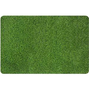 MAYSHINE Artificial Grass Door Mat - for Entryway Indoor/Outdoor Green Turf Rug, Perfect for Dog Potty Training and Multi-Purpose Use 35x24 Inches