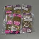 6 x Goody Ouchless Hair Elastics No Pull, No Breakage, Tangle-Free Hold for Thick, Curly, Coily & Textured Hair 30 Count, Blonde, Long-Lasting Ponytail Holders for Women & Men
