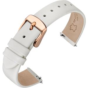 ANNEFIT Watch Bands for Men Women, Top Grain Leather Watch Strap with Quick Release, Band Width 12mm 13mm 14mm 16mm 18mm 20mm 22mm
