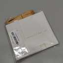 TKSBAG 50 Pack Small Thank You Gift Bags with Handles, 5.5''x 2.5''x4.7'' Mini White Gift Bags Bulk for Baby Shower, Birthday, Wedding, Party Favors